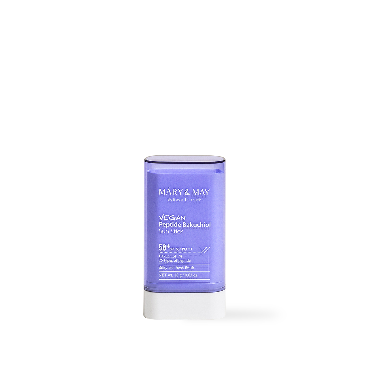 Mary&May Vegan Peptide Bakuchiol Sun Stick SPF50+ PA++++ 18g