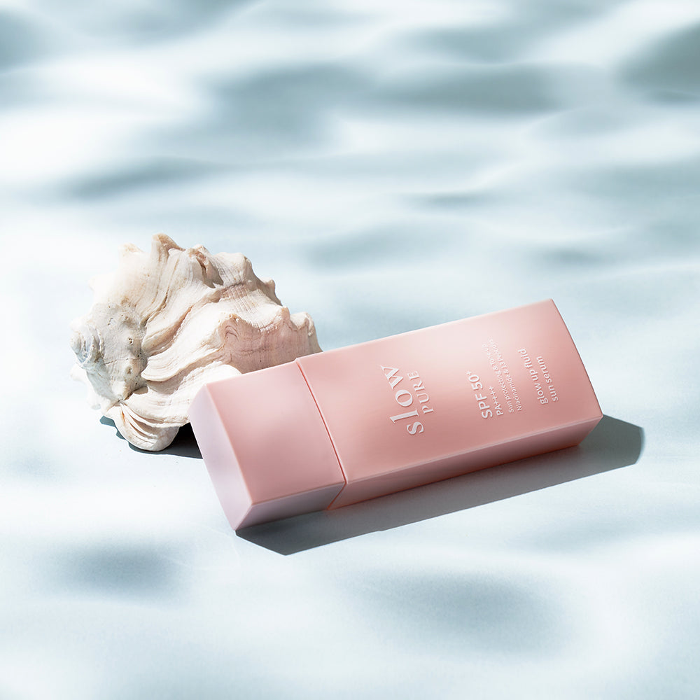 slowpure glow up fluid sun serum SPF50+ PA++++ 50ml