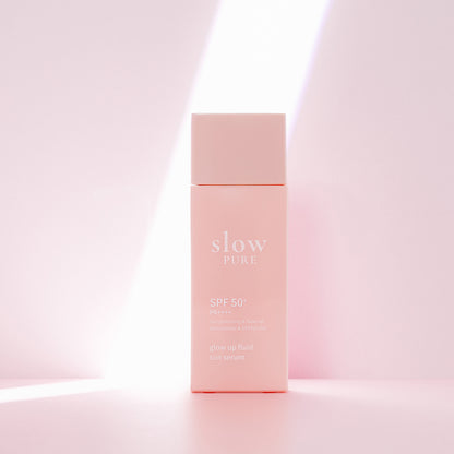 slowpure glow up fluid sun serum SPF50+ PA++++ 50ml