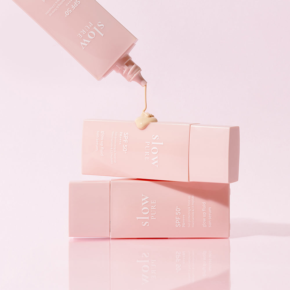 slowpure glow up fluid sun serum SPF50+ PA++++ 50ml