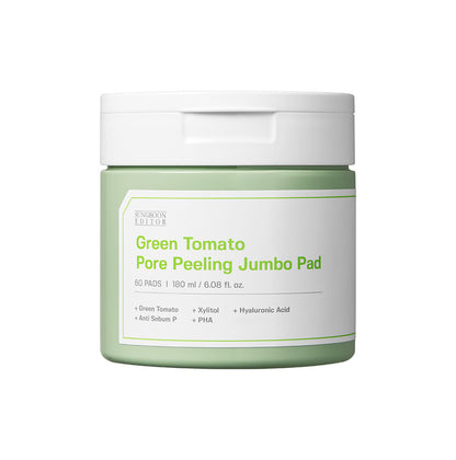 SUNGBOON EDITOR Green Tomato Pore Peeling Jumbo Pad 60 Sheets