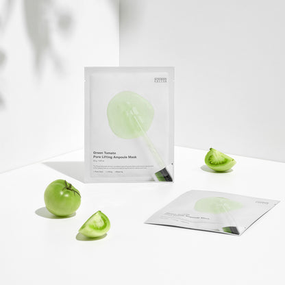 SUNGBOON EDITOR Green Tomato Pore Lifting Ampoule Mask 1ea 23g
