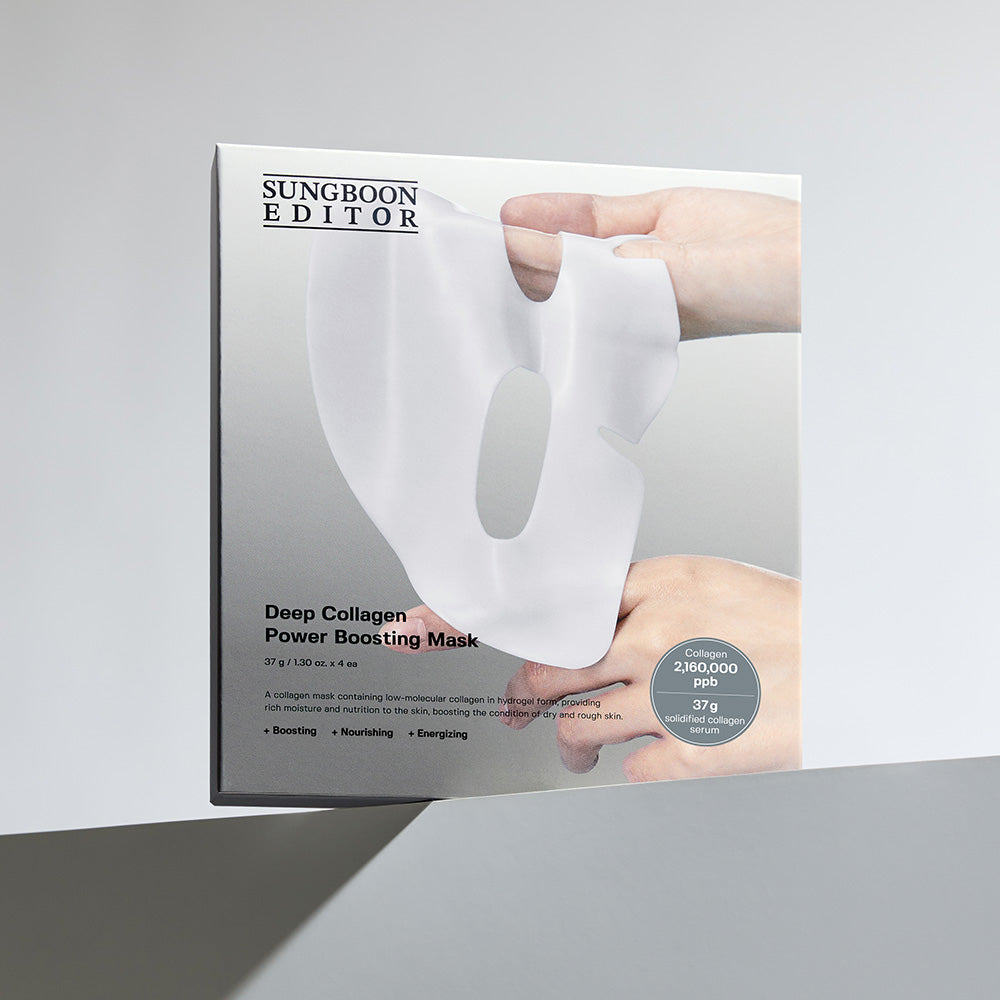 SUNGBOON EDITOR Deep Collagen Power Boosting Mask 37g*4ea