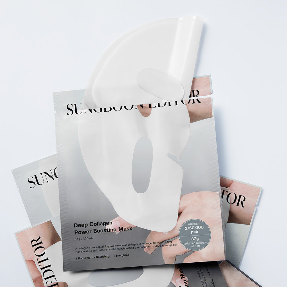 SUNGBOON EDITOR Deep Collagen Power Boosting Mask 37g*4ea