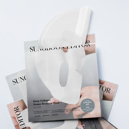 SUNGBOON EDITOR Deep Collagen Power Boosting Mask 37g*4ea