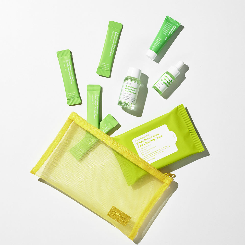 SUNGBOON EDITOR Green Tomato Travel Kit 150g