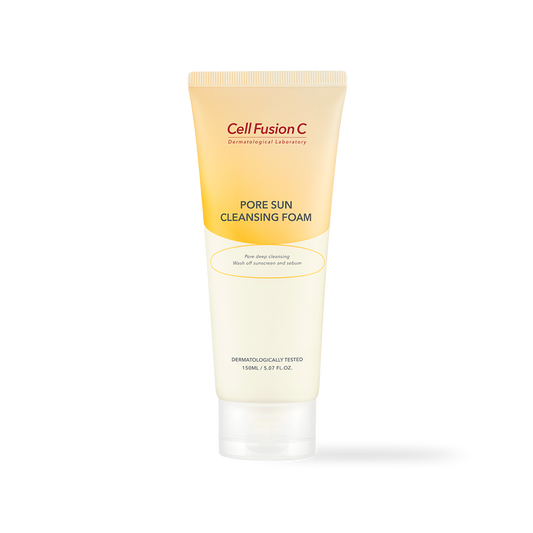 CellfusionC Pore Sun Cleansing Foam - 150ml
