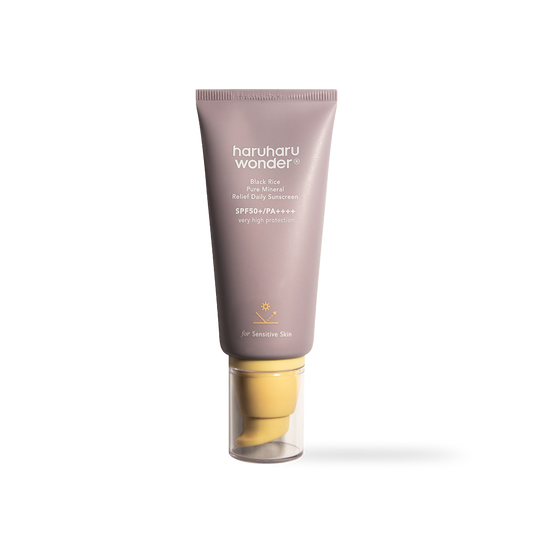 haruharuwonder Black Rice Pure Mineral Relief Daily Sunscreen Unscented SPF50+ 50ml