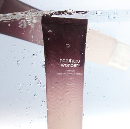 haruharuwonder Black Rice Triple AHA Gentle Cleansing Gel Unscented 100ml