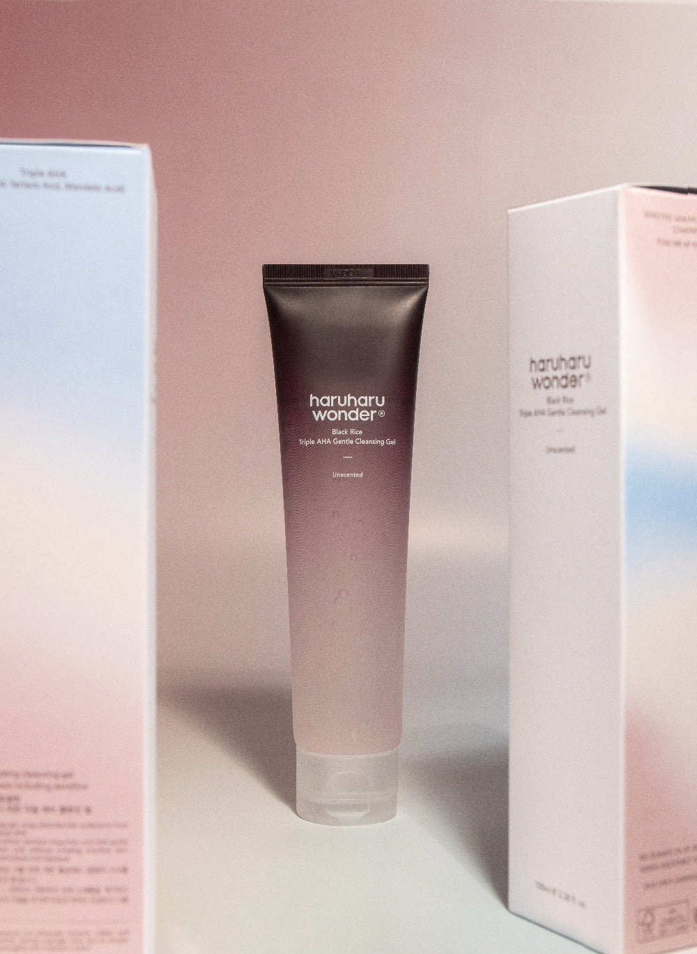haruharuwonder Black Rice Triple AHA Gentle Cleansing Gel Unscented 100ml