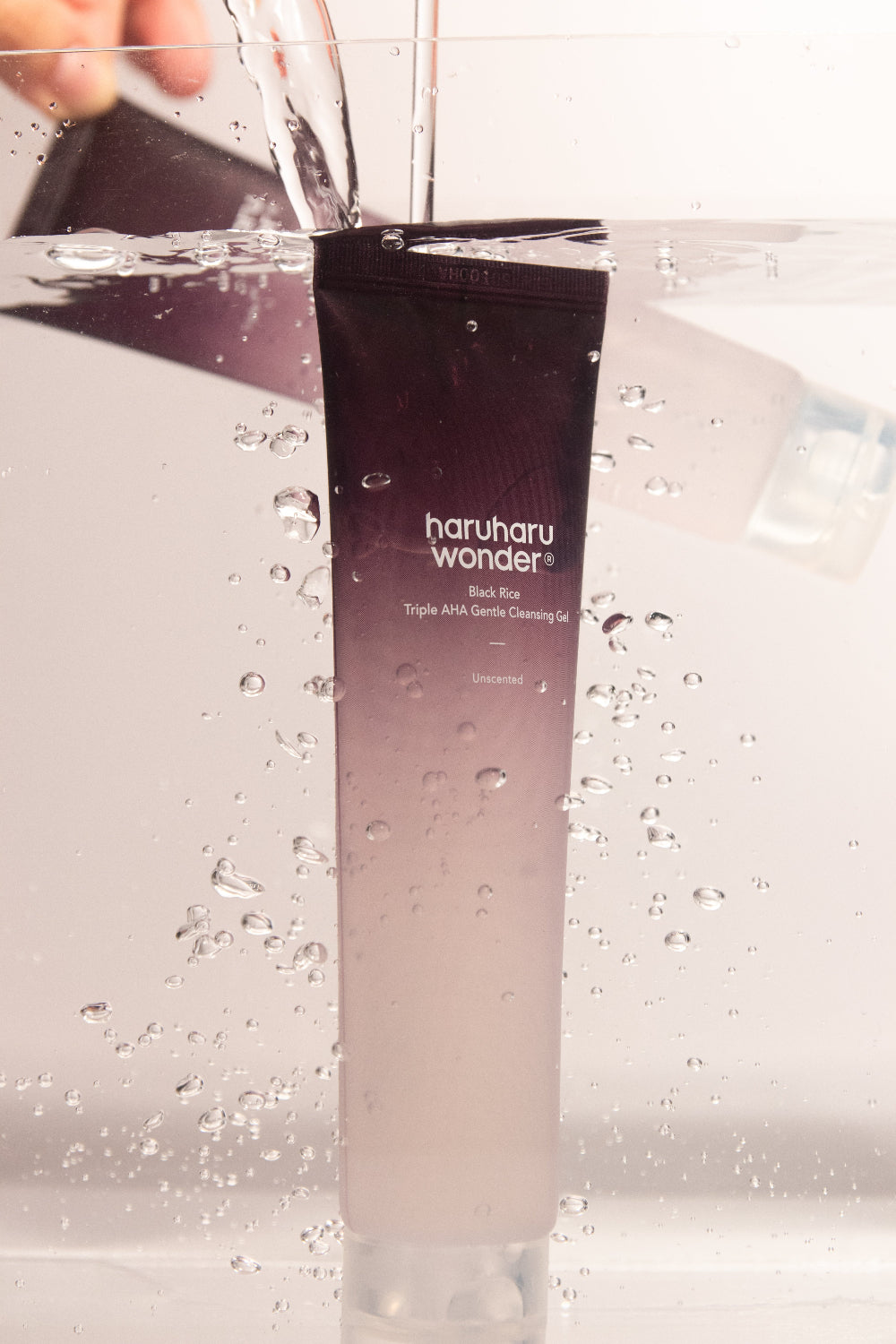 haruharuwonder Black Rice Triple AHA Gentle Cleansing Gel Unscented 100ml