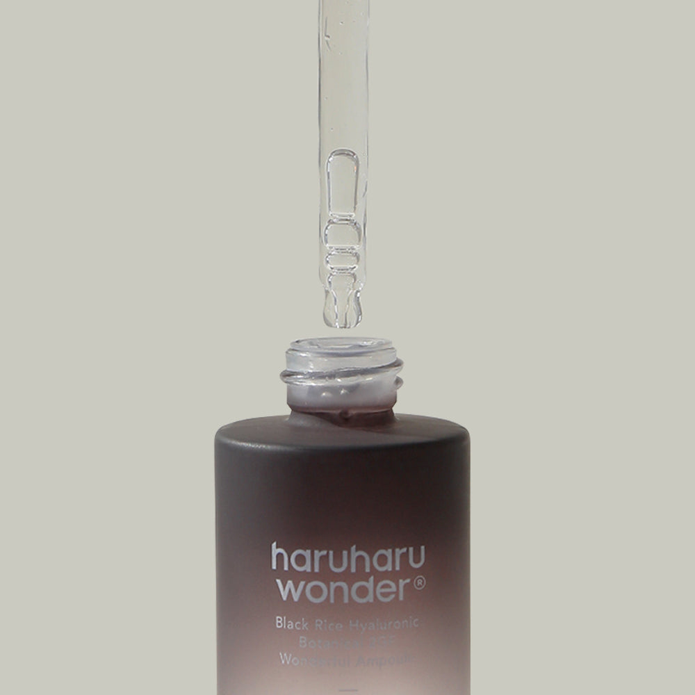 haruharuwonder Black Rice Hyaluronic Botanical 2GF Wonderful Ampuole 30ml