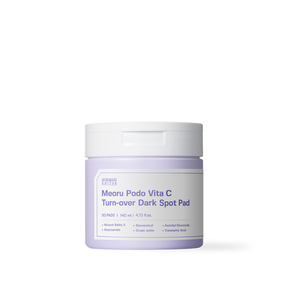 SUNGBOON EDITOR Meoru Podo Vita C Turn-over Dark Spot Pad 60pcs, 140ml