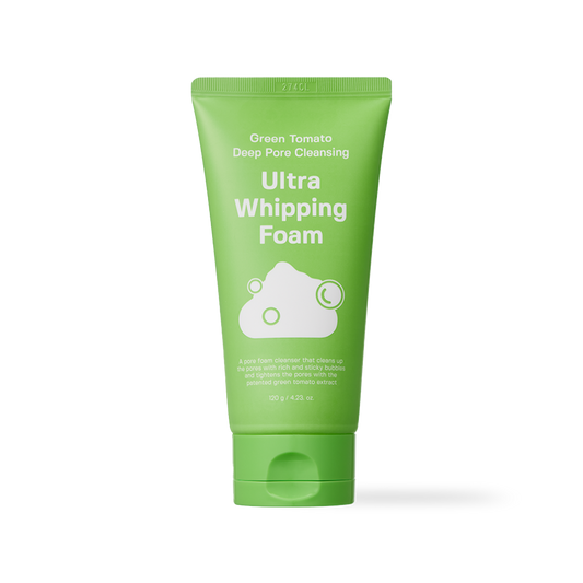 SUNGBOON EDITOR Green Tomato Deep Pore Cleansing Ultra Whipping Foam 120g