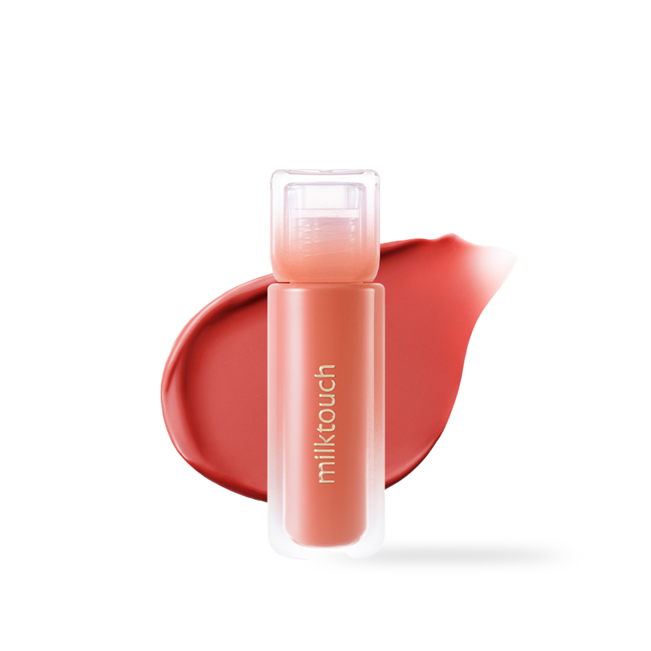 milktouch Dew Stain Sheer Lip Gloss 05 Peach Drop 4g