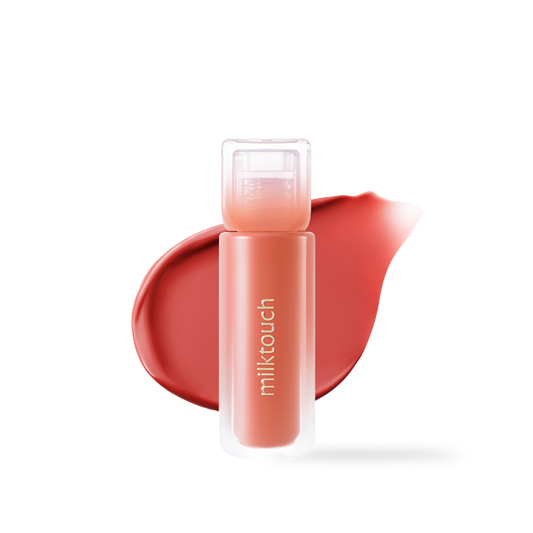 milktouch Dew Stain Sheer Lip Gloss 05 Peach Drop 4g