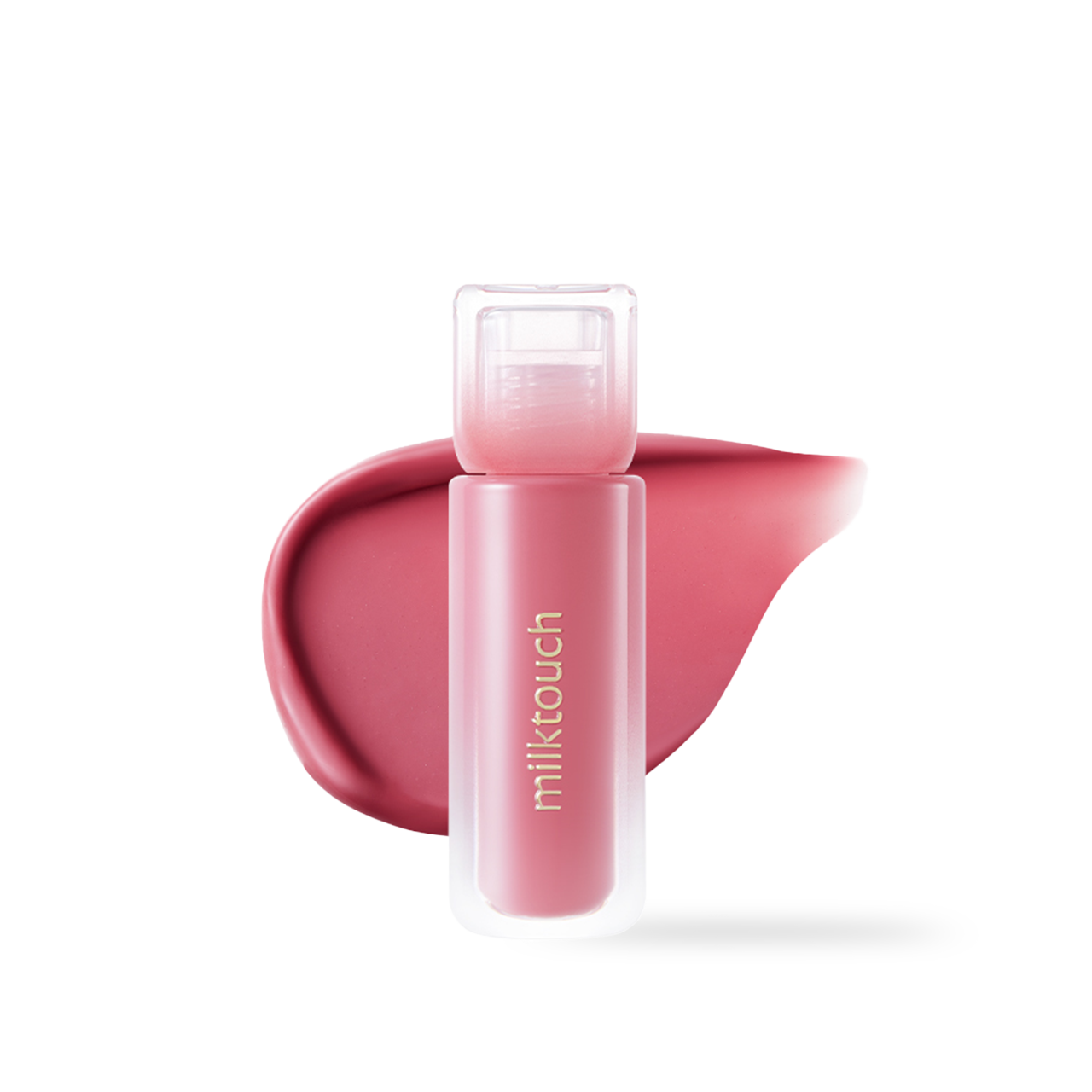 milktouch Dew Stain Sheer Lip Gloss 02 Bubbly Pink 4g