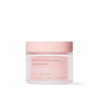 SUNGBOON EDITOR  Apple Peel Syrup Coating Glow Skin Pad 40 Sheets 230ml
