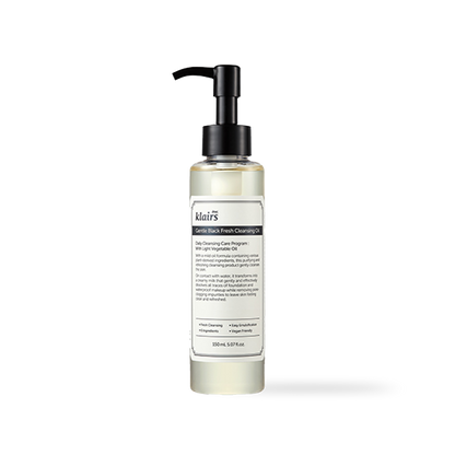 Dear Klairs Gentle Black Fresh Cleansing Oil 150ml