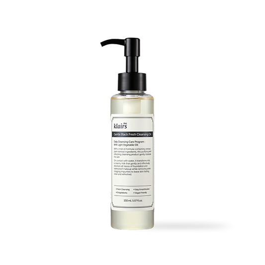 Dear Klairs Gentle Black Fresh Cleansing Oil 150ml