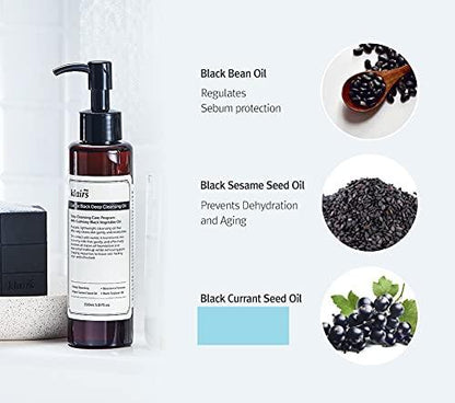 Dear Klairs Gentle Black Deep Cleansing Oil 150ml