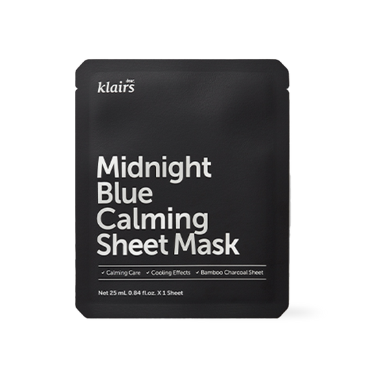 Dear Klairs Midnight Blue Calming Sheet Mask 1EA