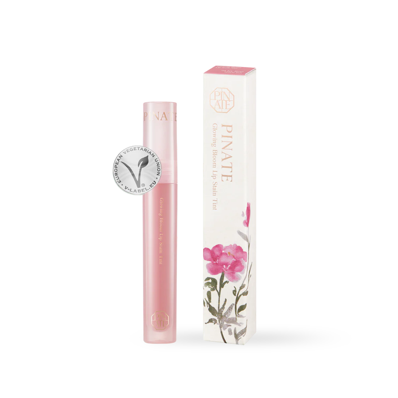 Pinate Glowing Bloom Lip Stain - 01 Icy Rose