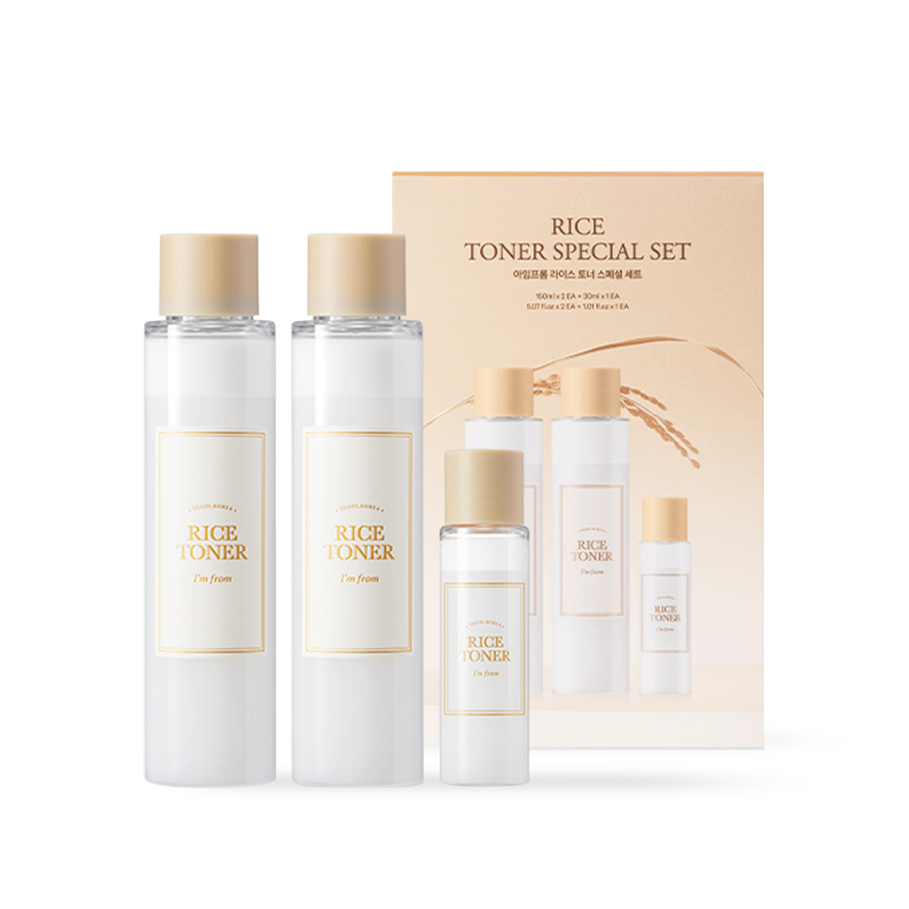 ImFrom Rice Toner Special Set (2EA)