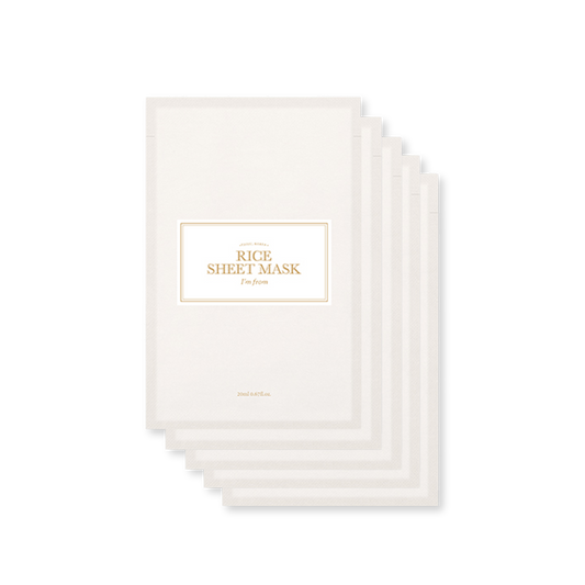 ImFrom Rice Sheet mask Set (5ea)