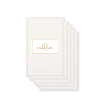 ImFrom Rice Sheet mask Set (5ea)