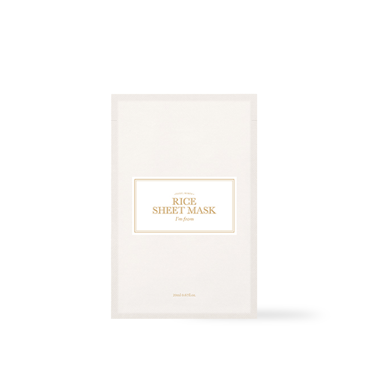 ImFrom Rice Sheet mask 20ml (1ea)