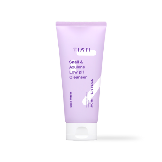 TIAM Snail & Azulene Low pH Cleanser - 200ml