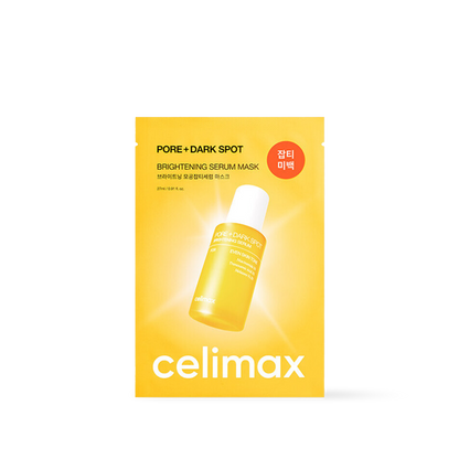 celimax Pore+Dark Spot Brightening Serum Mask - 2 Size