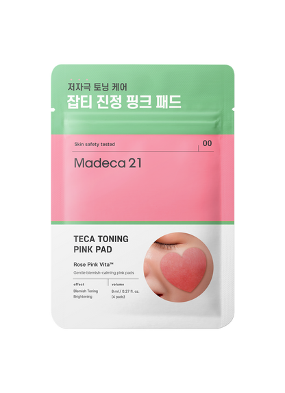 Madeca21 Teca Toning Pink Pad 4ea