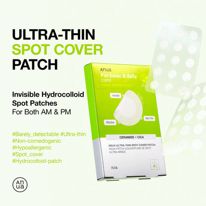 Anua Ultra Thin Spot Cover Patch 75ea