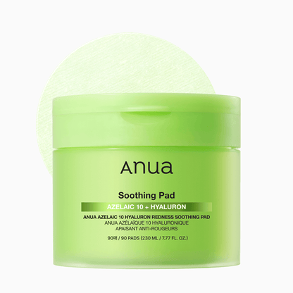 Anua Azelaic 10 Hyaluron Redness Soothing Pad 230ml 90ea