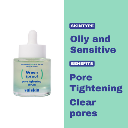 SUISKIN Green Sprout Pore Tightening Serum 67g