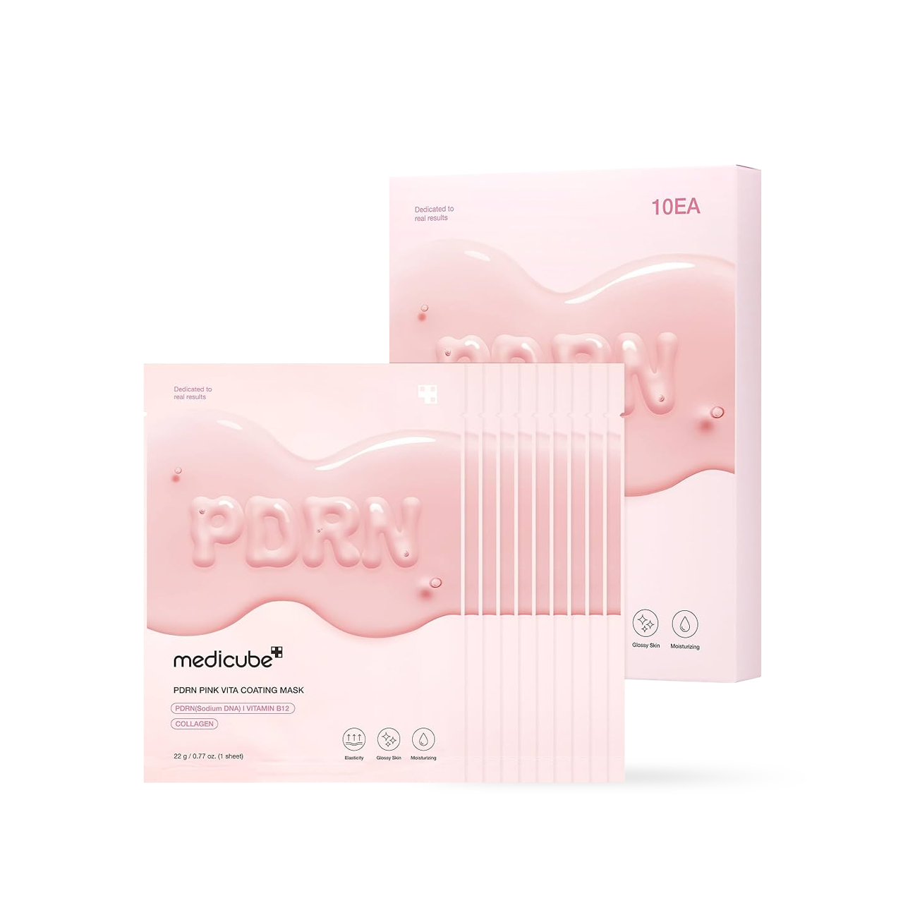Medicube PDRN Vita coating Mask 10EA
