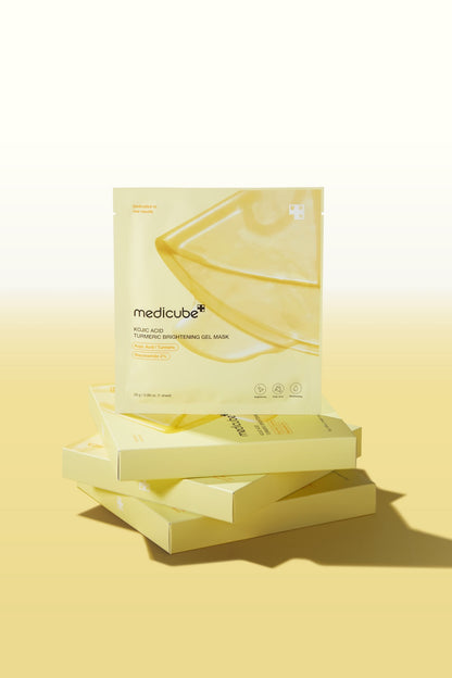 Medicube Kojic Acid Turmeric Brightening Gel Mask 4EA