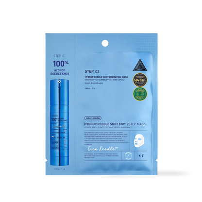 VT Cosmetics HYDROP Reedles Shot 100hL 2 STEP MASK