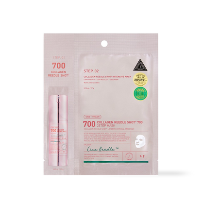 VT Cosmetics COLLAGEN Reedles Shot 700hL 2 STEP MASK