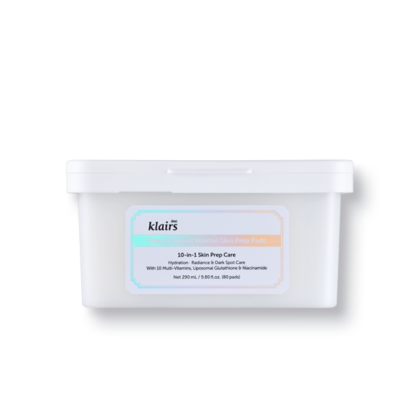 Dear,Klairs Freshly Juiced Vitamin Skin Prep Pads 290 mL 80Pads