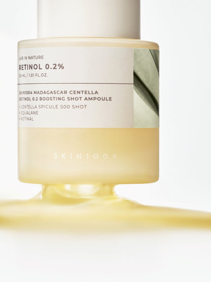 Skin1004 Madagascar Centella Retinol 0.2 Boosting Shot Ampoule 30ml