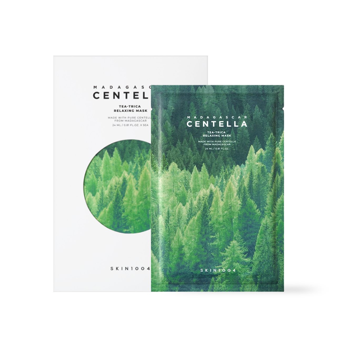 Skin1004 Madagascar Centella Tea-Trica Relaxing Mask 5ea*24ml