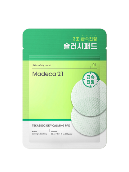 Madeca21 Tecassoside Calming Pad 12ea
