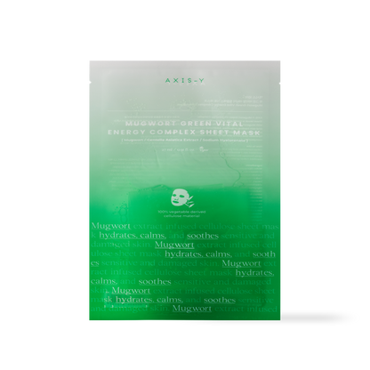AXIS-Y Mugwort Green Vital Energy Complex Sheet Mask 27ml