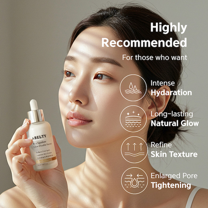 Abelty Rice Squalane Glow Double Serum 50ml