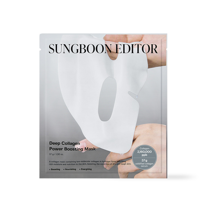 SUNGBOON EDITOR Deep Collagen Power Boosting Mask 37g*4ea