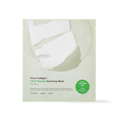 SUNGBOON EDITOR Deep Collagen Cica Teatree Soothing Mask 37g*4ea