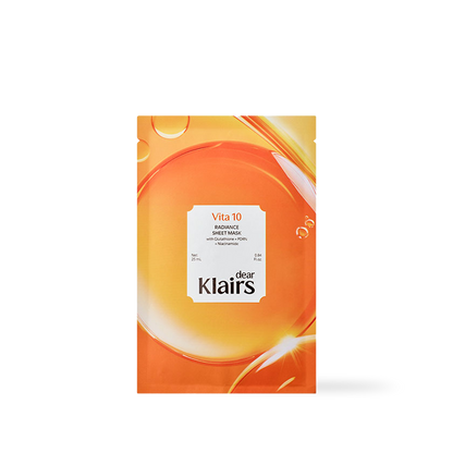 Dear,Klairs Vita 10 Radiance Sheet Mask 5ea